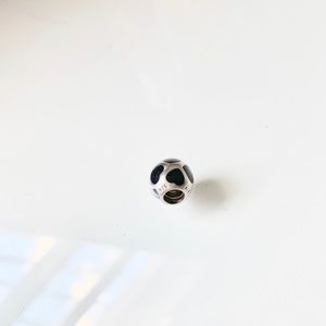 Pandora Authentic Black Hearts Charm